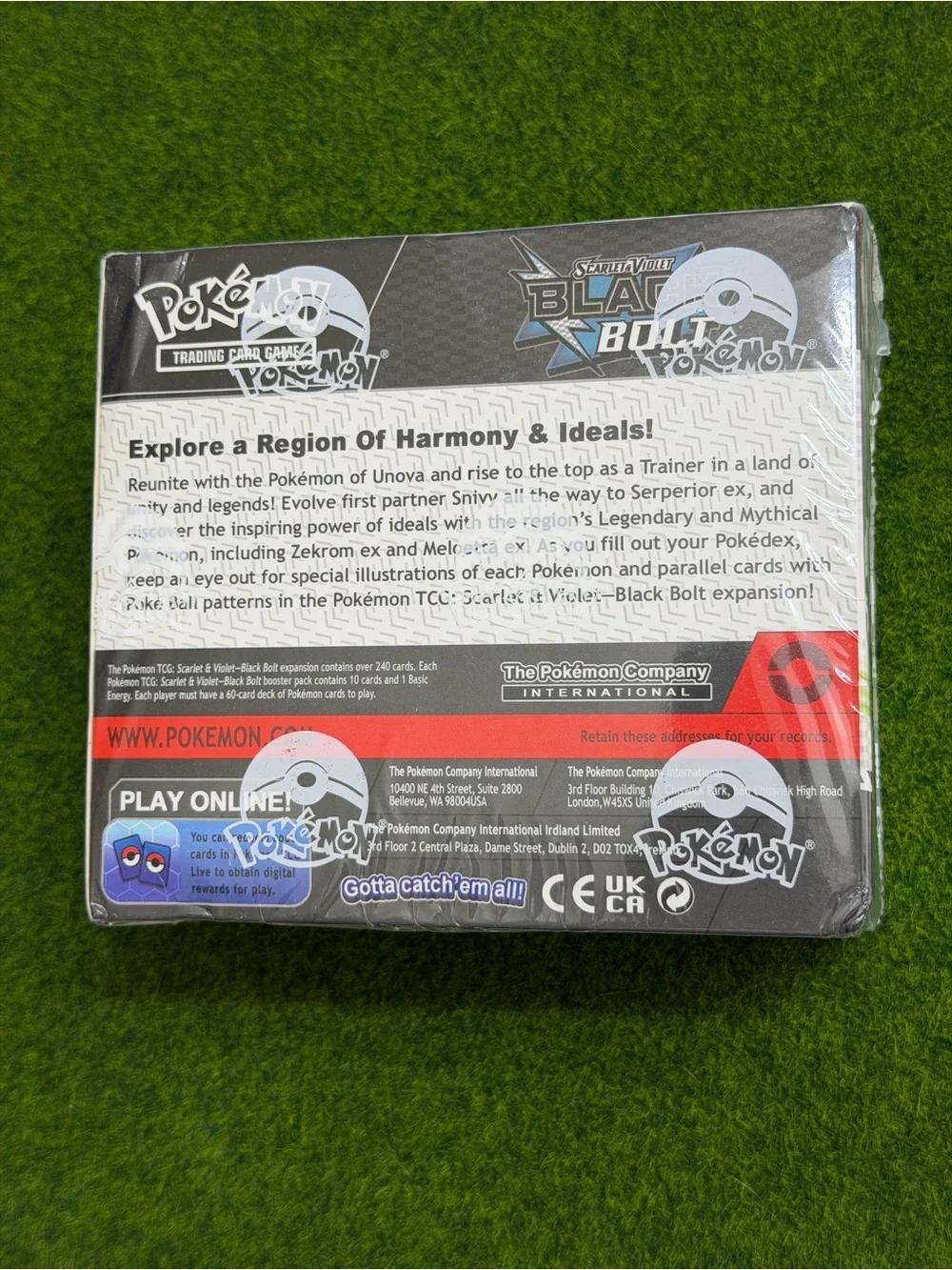 Scarlet & Violet Black Bolt TCG Booster Box